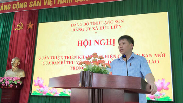 HỘI NGHỊ QUÁN TRIỆT, TRIỂN KHAI THỰC HIỆN CÁC VĂN BẢN MỚI CỦA BAN BÍ THƯ VỀ CÔNG TÁC DÂN TỘC, TÔN GIÁO TRONG GIAI ĐOẠN MỚI