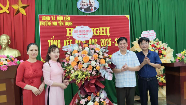 Trường mầm non Yên Thịnh xã Hữu Liên tổng kết năm học 2025 – 2026