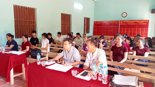 KHAI GIẢNG LỚP ĐÀO TẠO NGHỀ KỸ THUẬT CHẾ BIẾN MÓN ĂN CHO LAO ĐỘNG NÔNG THÔN