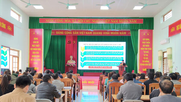 Hội nghị tập huấn công tác bầu cử đại biểu Quốc hội khoá XVI và đại biểu HĐND các cấp nhiệm kỳ 2026 – 2031