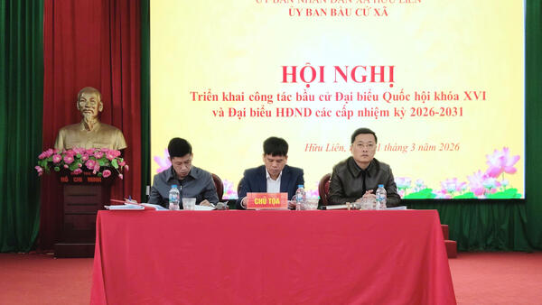 Hội nghị triển khai công tác bầu cử Đại biểu quốc hội khoá XVI và Đại biểu HĐND các cấp nhiệm kỳ 2026 – 2031