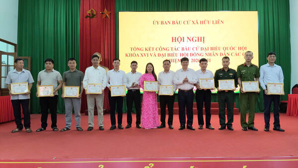 Hữu Liên tổng kết công tác bầu cử đại biểu Quốc hội khóa XVI và bầu cử đại biểu HĐND các cấp nhiệm kỳ 2026 - 2031