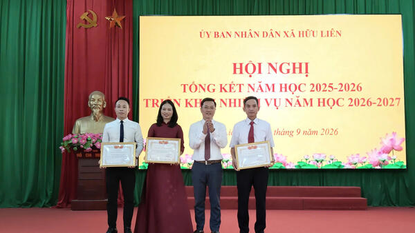 HỘI NGHỊ TỔNG KẾT NĂM HỌC 2025–2026, TRIỂN KHAI NHIỆM VỤ NĂM HỌC 2026 -2027