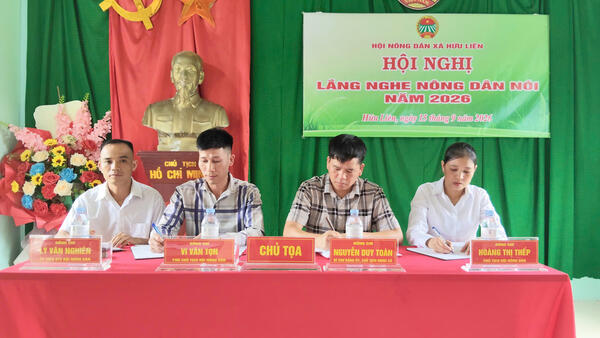 Hội nghị “Lắng nghe nông dân nói” năm 2026